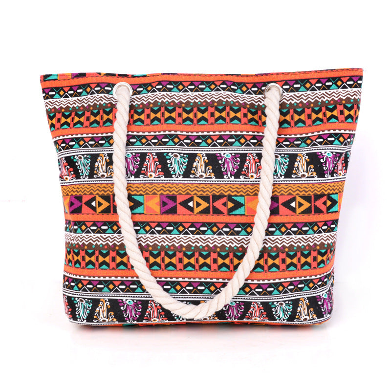 Modische Strandtasche mit Ethno-Muster Brehn