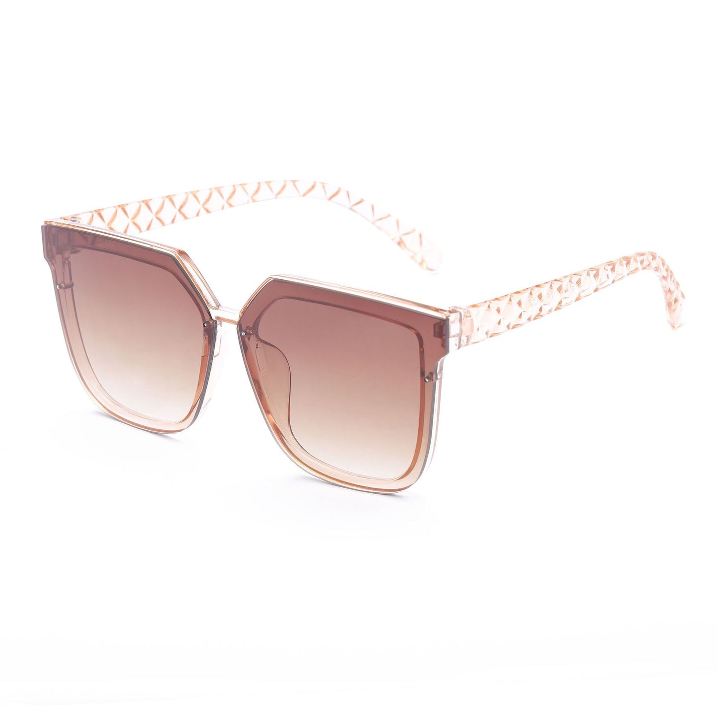 Damen modische Sonnenbrille mit innovativem polygonalen Design Brehn