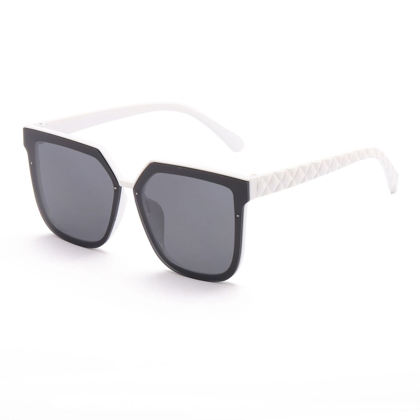 Damen modische Sonnenbrille mit innovativem polygonalen Design Brehn