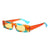 Damen Vintage-inspirierte Sonnenbrille im geometrischen Design Brehn
