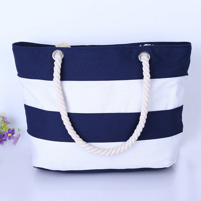 Große Segeltuch-Strandtasche Brehn