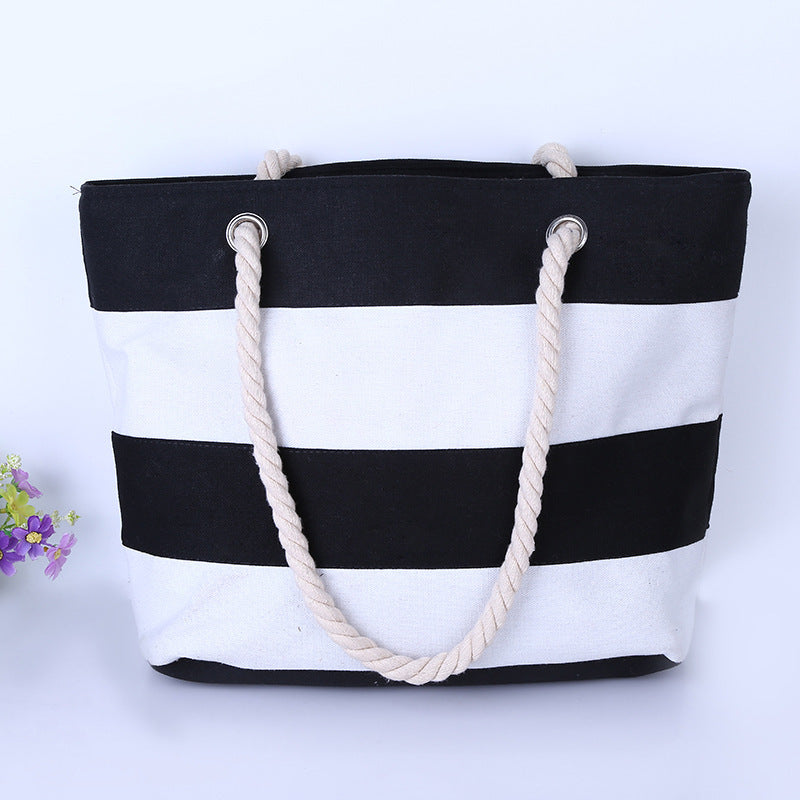 Große Segeltuch-Strandtasche Brehn