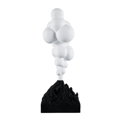 Kreative Vulkanausbruch Skulptur
