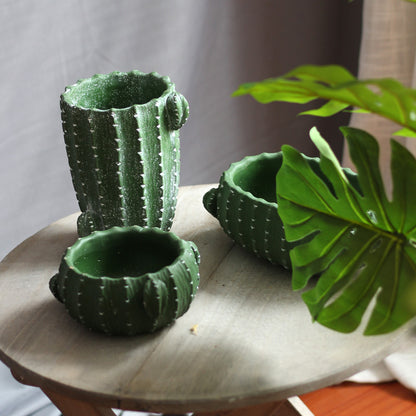 Dekorativer Blumentopf in Kaktus-Form Brehn