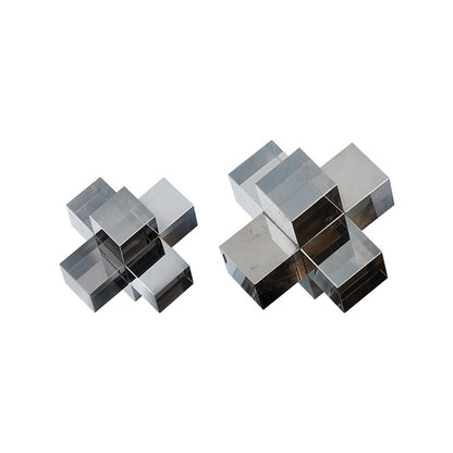 Geometrisches dekoratives skulpturales Mittelstück