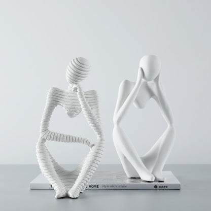 Abstrakte menschliche Figur Skulptur