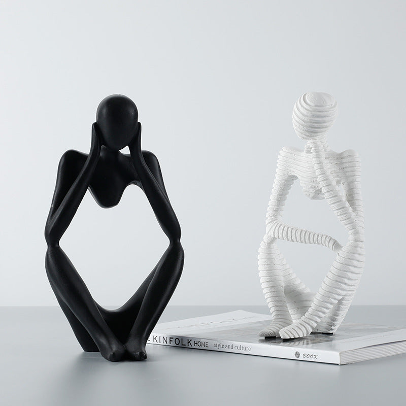 Abstrakte menschliche Figur Skulptur