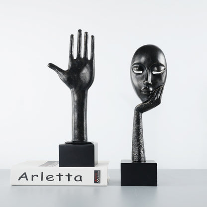 Abstrakte Hand Skulptur