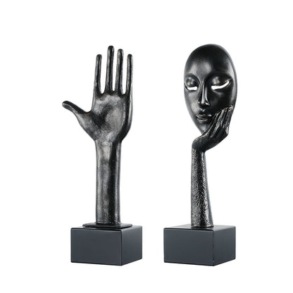 Abstrakte Hand Skulptur