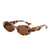Damen modische Sonnenbrille mit einzigartigem Schildpatt-Muster Brehn