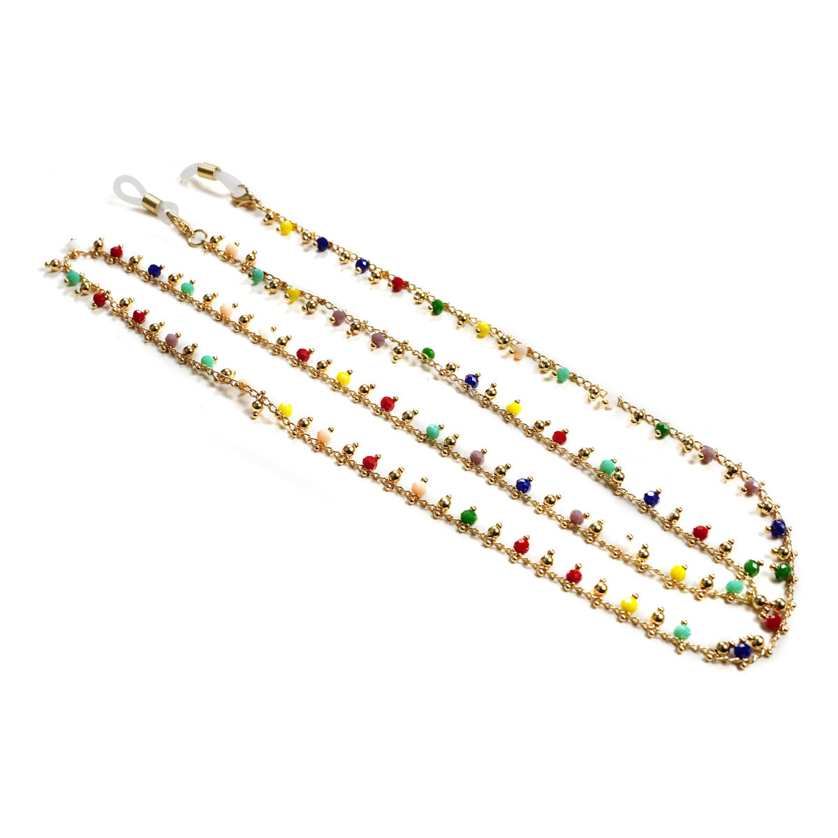 Bunte Perlen Brillenhalter Kette Brehn