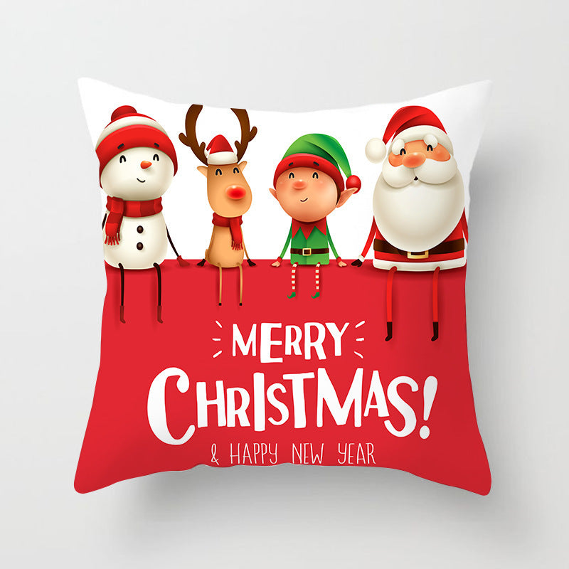 Brehn | Santa Schneemann Kissenbezug
