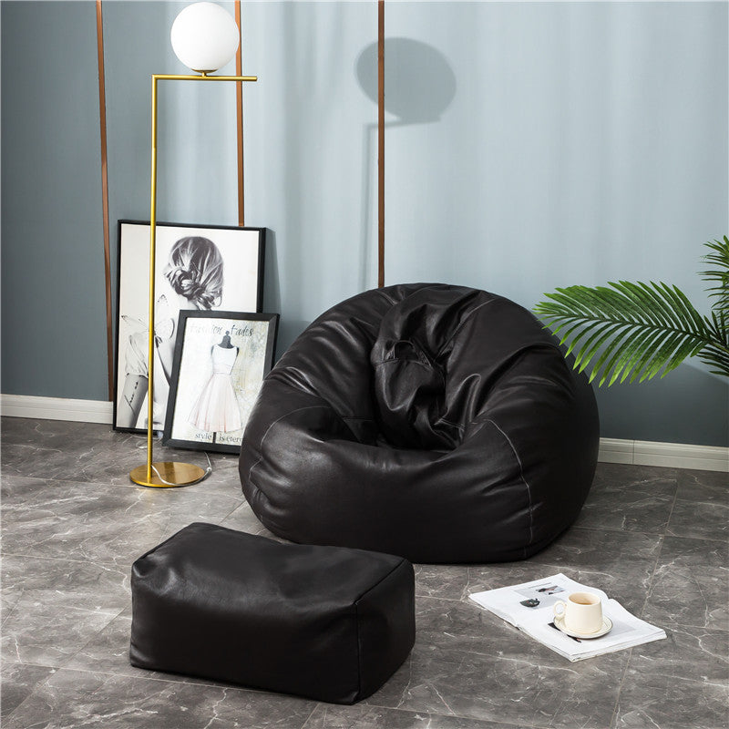 Großformatiger Sitzsack-Lounge-Sessel aus wasserabweisendem Canvas mit formstabilem Schaumfüllkern