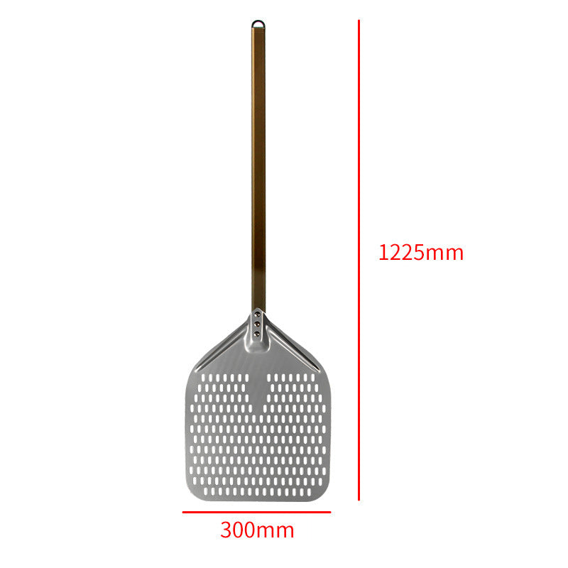 professionelle langstielige Aluminium-Pizzaschaufel Brehn