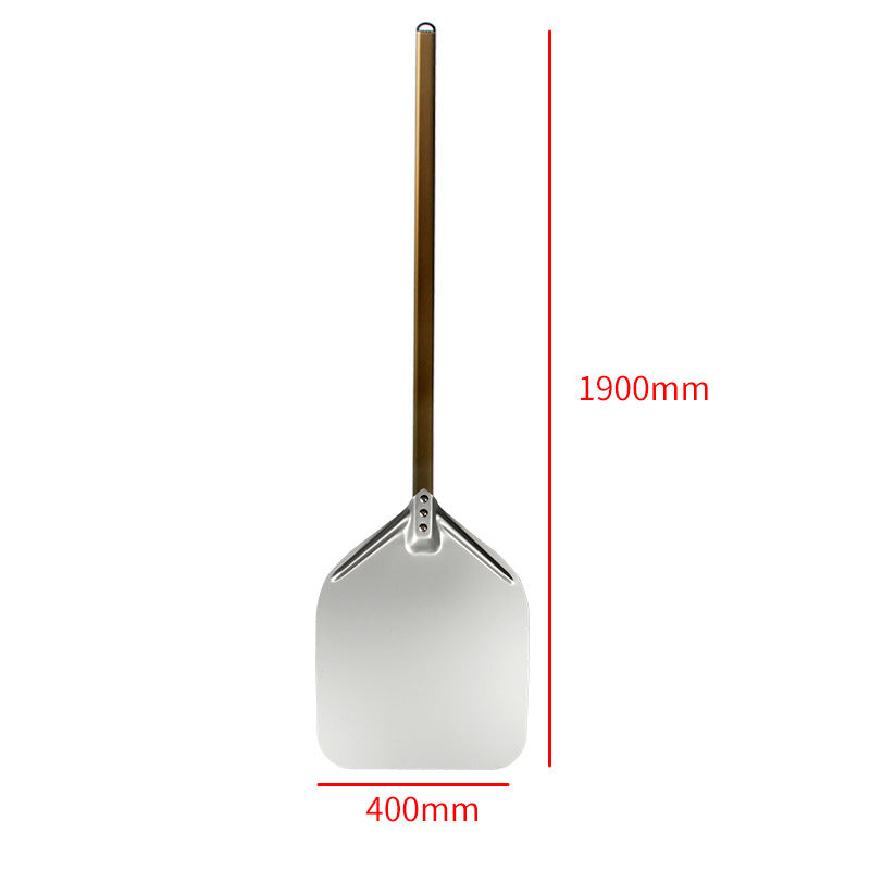 professionelle langstielige Aluminium-Pizzaschaufel Brehn