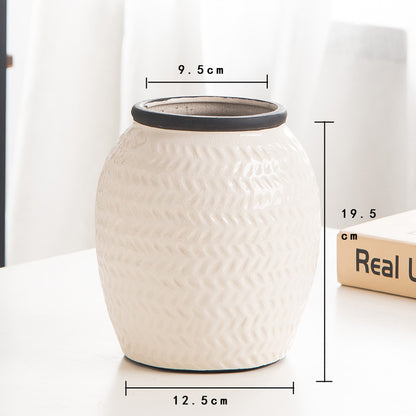 Dekorative Keramikvase Brehn