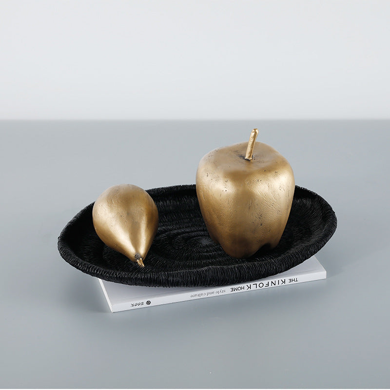 Skulptierte dekorative Obstfigur