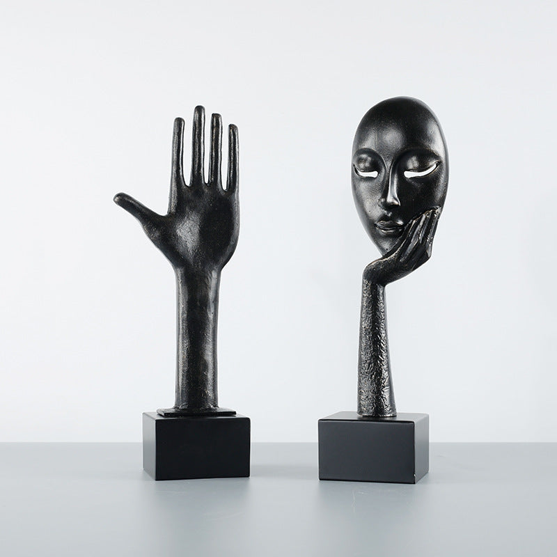 Abstrakte Hand Skulptur