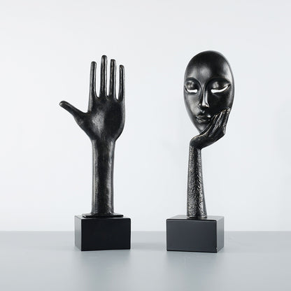 Abstrakte Hand Skulptur