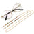 Bunte Charm Brille Kette Brehn