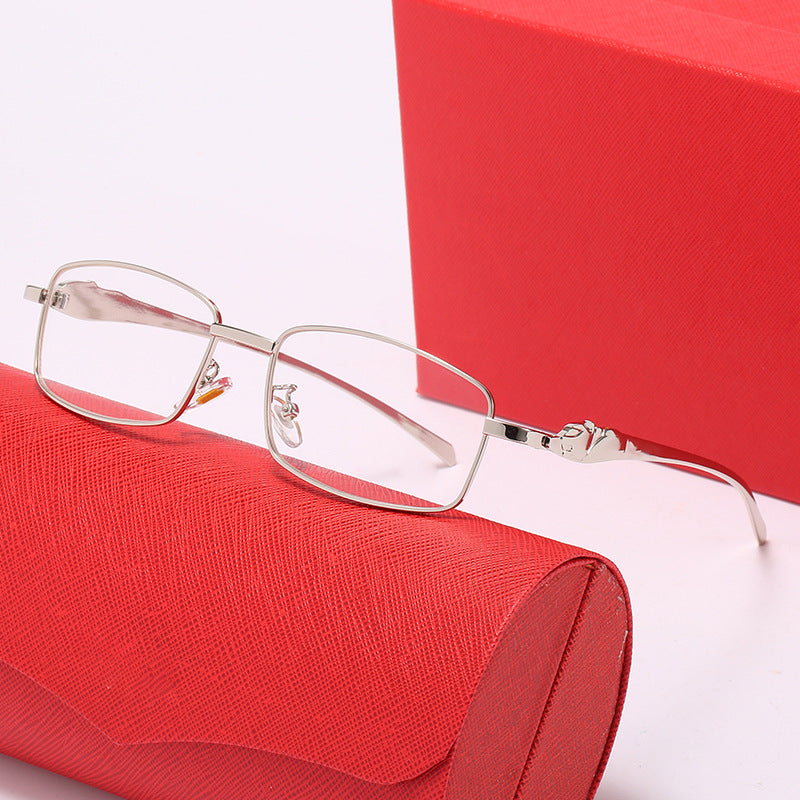 Damen elegante Korrektionsbrille im modernen Design mit hochwertigem Metallrahmen Brehn