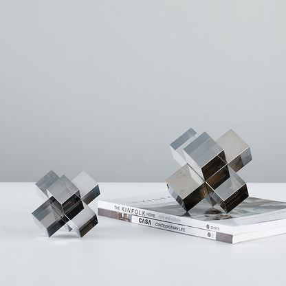 Geometrisches dekoratives skulpturales Mittelstück