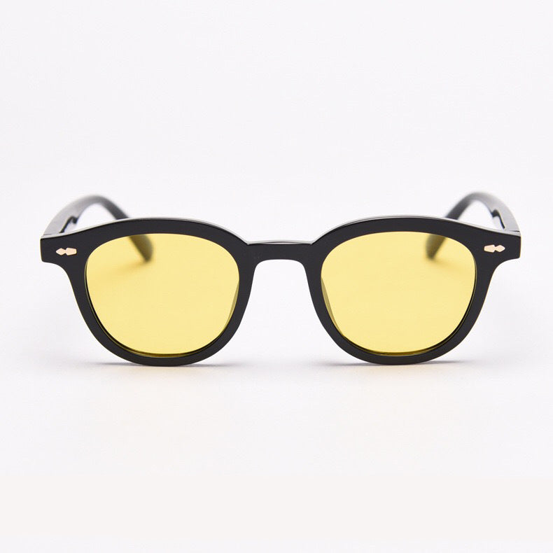 Modische Sonnenbrille mit Runden Gläsern und Stylischem Rahmen Brehn