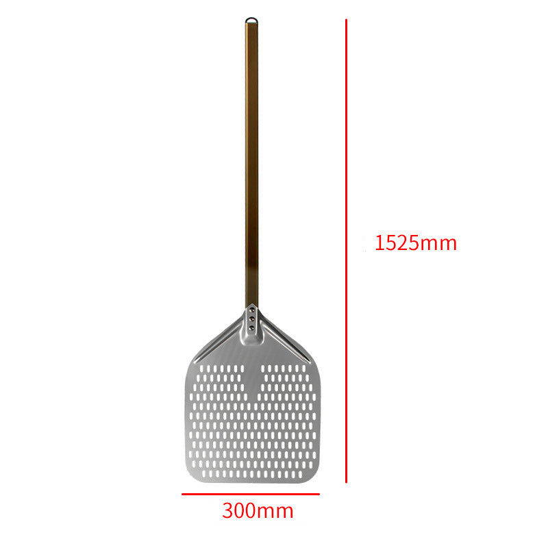 professionelle langstielige Aluminium-Pizzaschaufel Brehn
