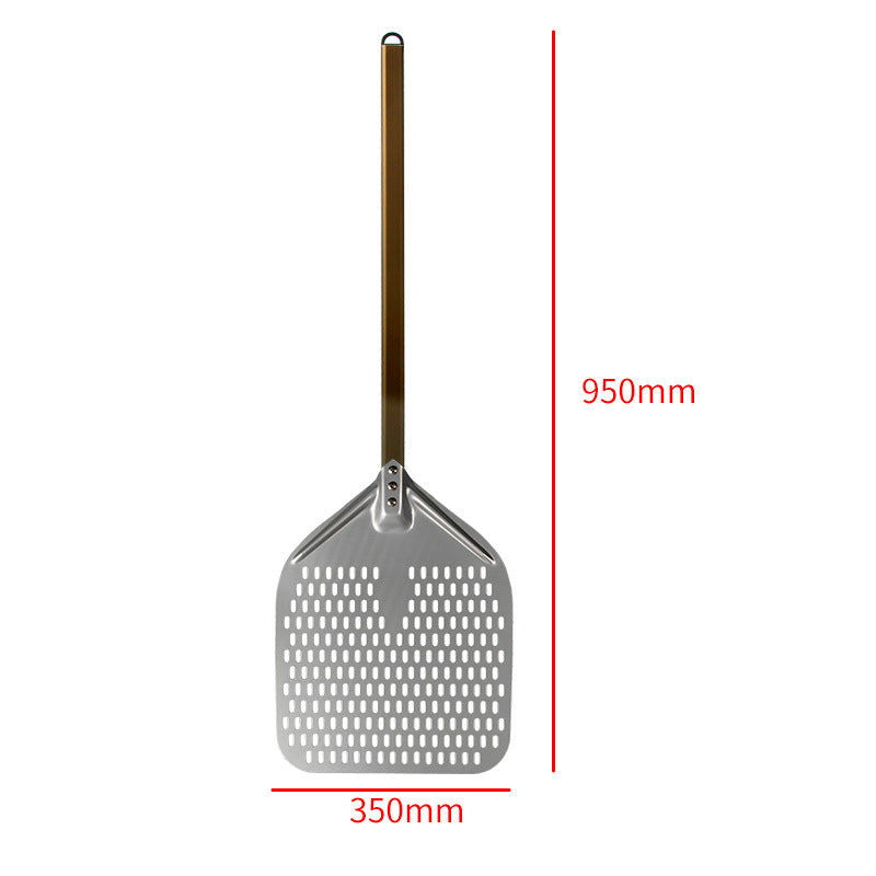 professionelle langstielige Aluminium-Pizzaschaufel Brehn