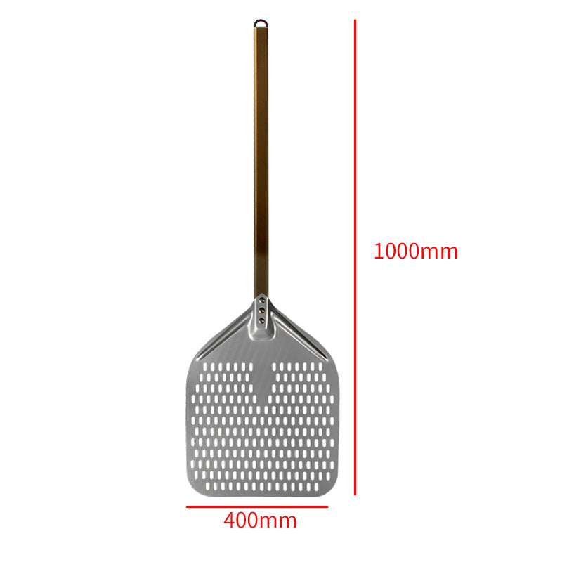professionelle langstielige Aluminium-Pizzaschaufel Brehn