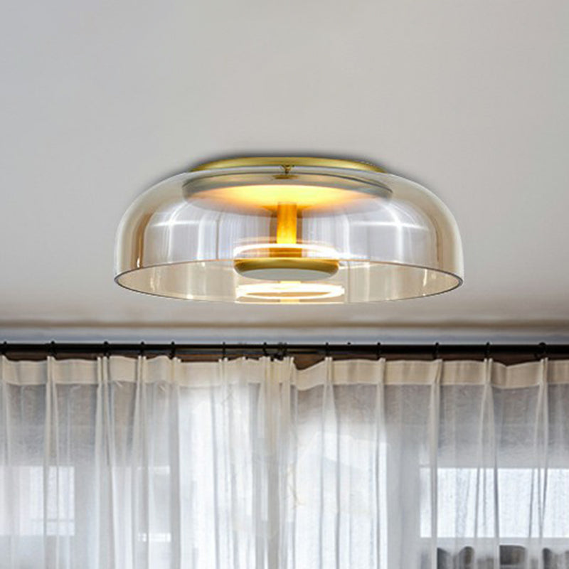 Brehn | CrystalGlow Deckenlampe - Luxus Glas LED Beleuchtung