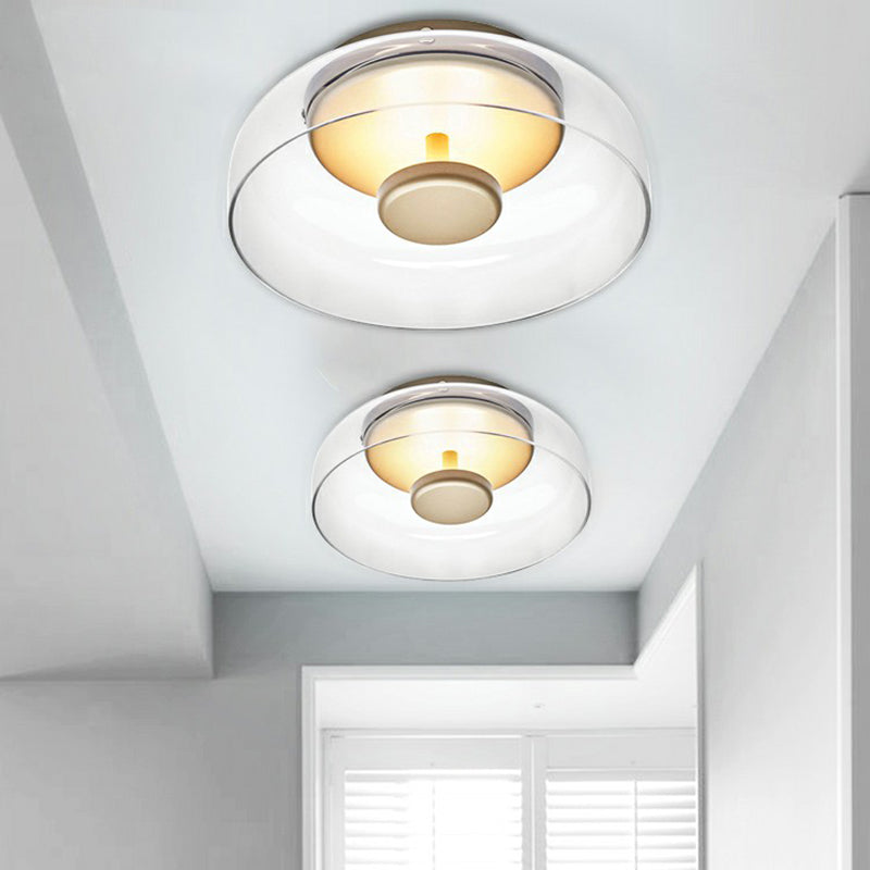 Brehn | CrystalGlow Deckenlampe - Luxus Glas LED Beleuchtung