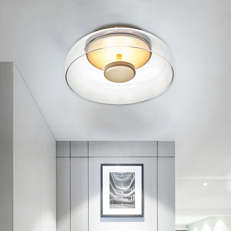 Brehn | CrystalGlow Deckenlampe - Luxus Glas LED Beleuchtung