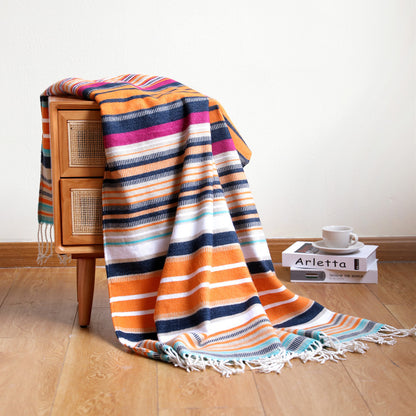 Weiche Strickdecke