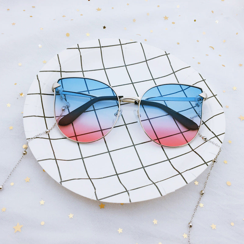 Modische Oversized Sonnenbrille Im Cat-Eye Stil Brehn