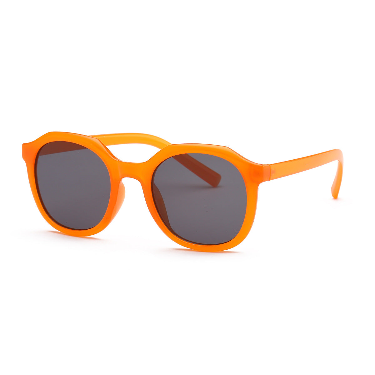 Damen modische Sonnenbrille mit facettenreichem Rahmen und UV-Schutz Brehn