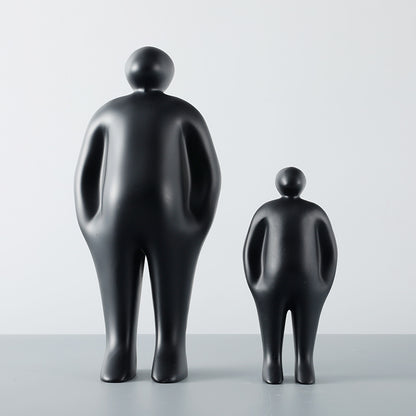 Moderne Minimalistische Figurative Skulptur
