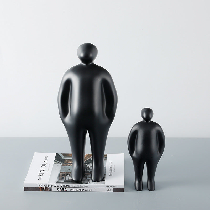 Moderne Minimalistische Figurative Skulptur