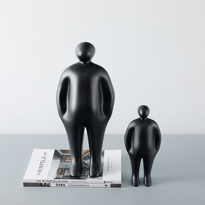 Moderne Minimalistische Figurative Skulptur