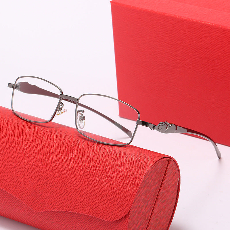 Damen elegante Korrektionsbrille im modernen Design mit hochwertigem Metallrahmen Brehn