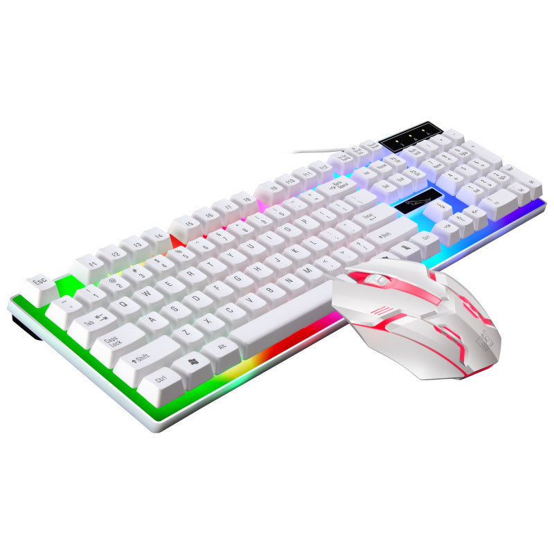 RGB Gaming-Tastatur und Maus-Kombination mit anpassbarer Hintergrundbeleuchtung Brehn