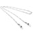 Elegante Brillenhalterkette mit Perlen und Edelstahl-Details Brehn