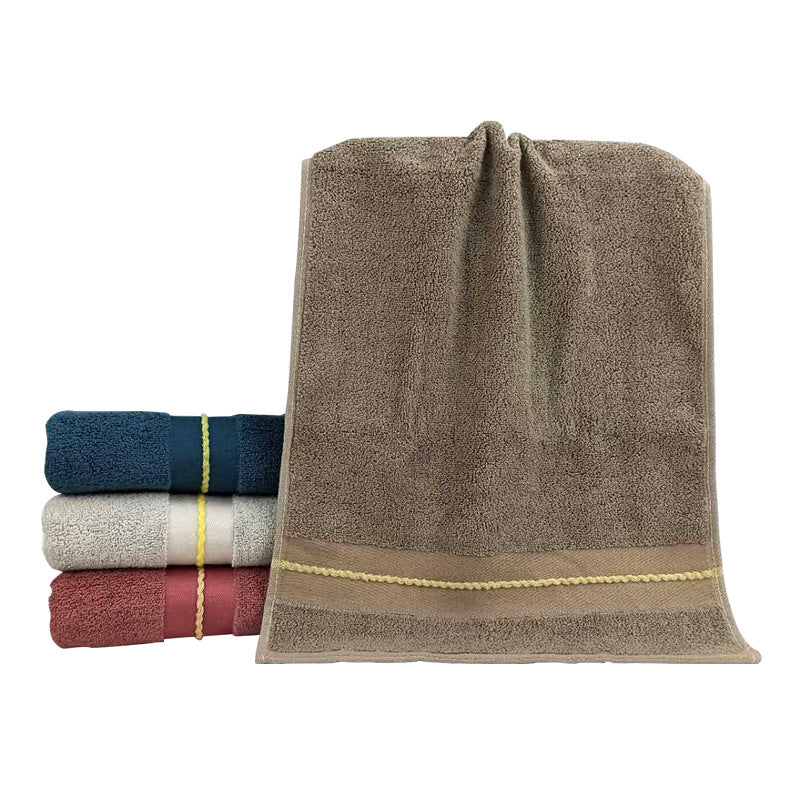 Premium Frottee Badetuch Mit Stilvollem Jacquardmuster Brehn
