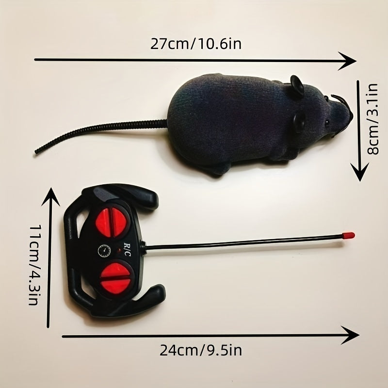 Brehn | MouseChase | Verspielter Jagds Spaß - Interaktives Roboter-Mausspielzeug für Katzen