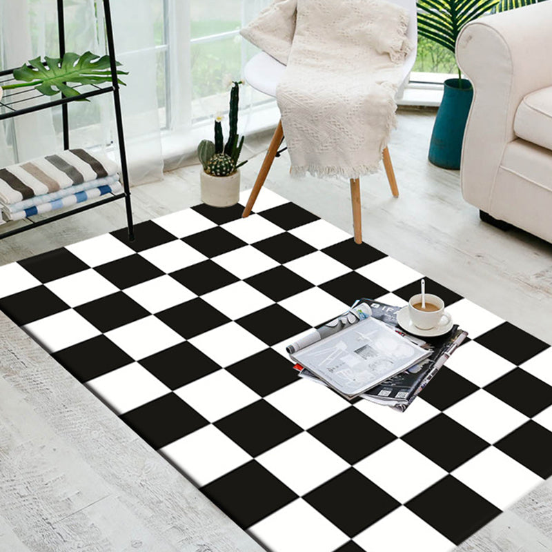 Brehn | Eenvoudig Woonkamer Tapijt Meerdere Kleur Geometrische Print Binnen Tapijt Antislip Ondergrond Huisdiervriendelijk Gebied Tapijt