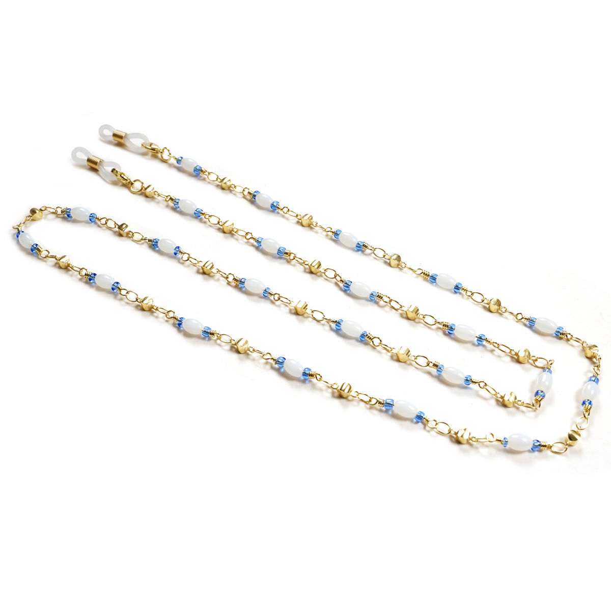 Chic Perlen Brillen Kette Brehn