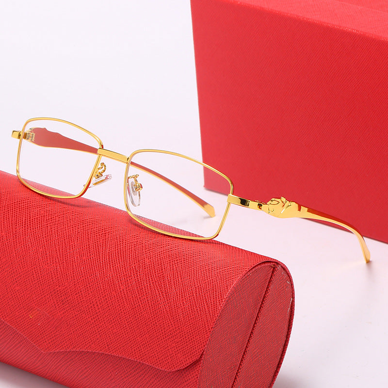 Damen elegante Korrektionsbrille im modernen Design mit hochwertigem Metallrahmen Brehn