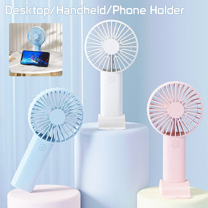 Mini tragbarer Handheld USB wiederaufladbarer Ventilator | Brehn