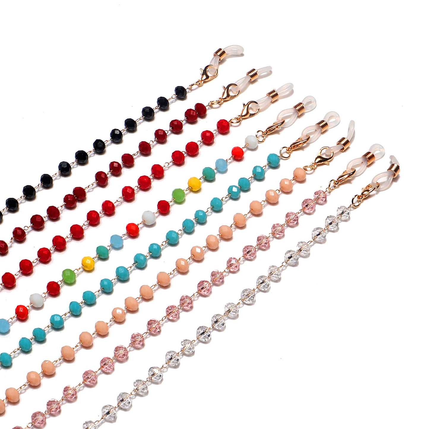 Stylische Perlenbrillekette Brehn
