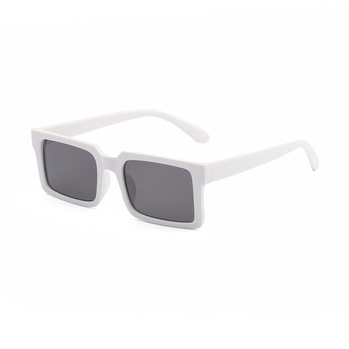 Damen modische rechteckige Sonnenbrille mit gelben Gläsern Brehn